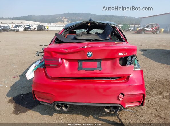 WBS8M9C53G5D30100 2016 BMW M3 Red 