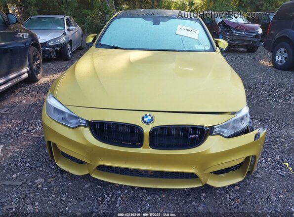 WBS8M9C59G5E68255 2016 BMW M3 Yellow 