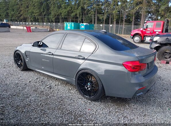 WBS8M9C59J5K99276 2018 BMW M3 Gray 