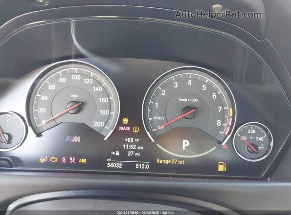 WBS8M9C59J5L71738 2018 BMW M3 Blue Widok tylnych siedzeń