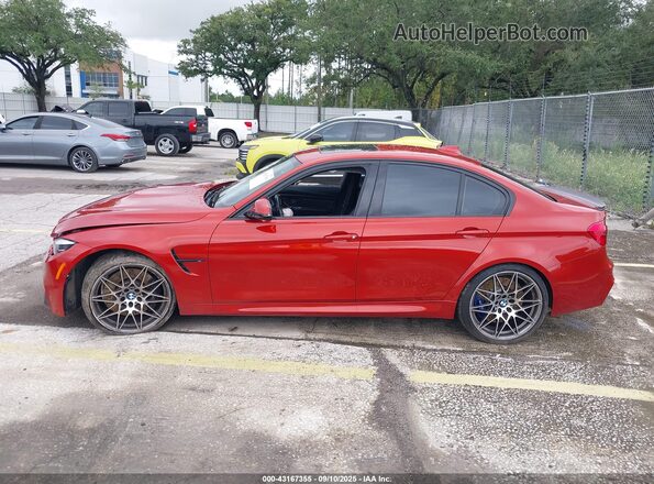 WBS8M9C59J5L72033 2018 BMW M3 Red 