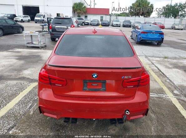 WBS8M9C59J5L72033 2018 BMW M3 Red 