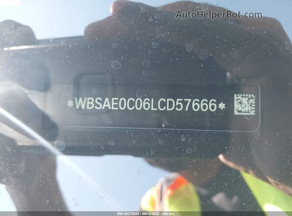 WBSAE0C06LCD57666 2020 BMW M8 Черный 