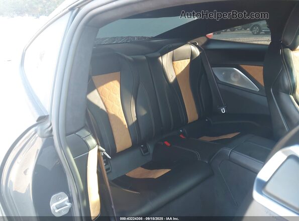WBSAE0C08LCD92712 2020 BMW M8 Gray VIN კოდის სტიკერის ხედი