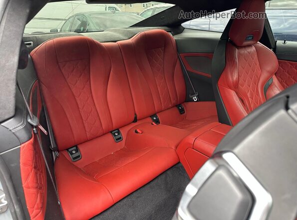 WBSAE0C09PCK95960 2023 BMW M8 Silver წინა პანელის ხედი