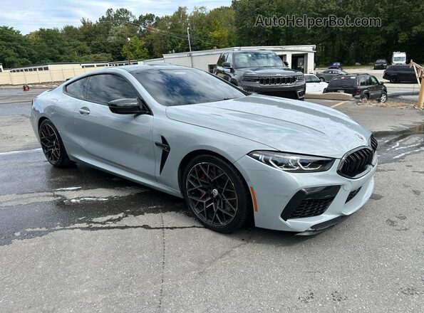 WBSAE0C09PCK95960 2023 BMW M8 Silver წინა ხედი