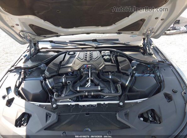 WBSDZ0C0XRCR41866 2024 BMW M8 Blue Widok z tyłu