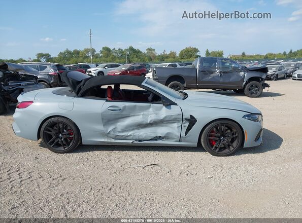 WBSDZ0C0XRCR41866 2024 BMW M8 Blue Widok wnętrza z tyłu
