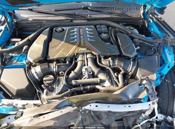 WBSGV0C08PCK98424 2023 BMW M8 Blue Вид ззаду