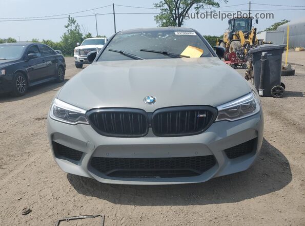 WBSJF0C50KB448216 2019 BMW M5 Gray Widok z przodu