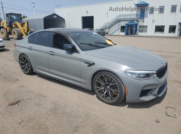 WBSJF0C50KB448216 2019 BMW M5 Gray Przód prawy
