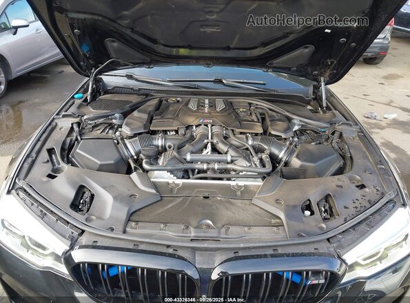 WBSJF0C52KB448251 2019 BMW M5 Black Вид ззаду
