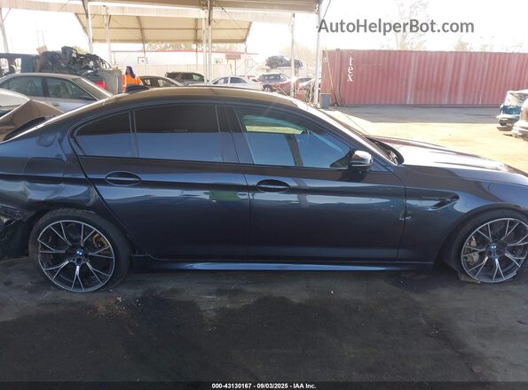 WBSJF0C55KB448339 2019 BMW M5 Gray Սալոնի հետևի տեսք
