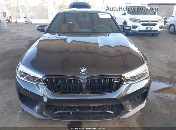 WBSJF0C55KB448339 2019 BMW M5 Gray Սարքավորումների վահանակի տեսք