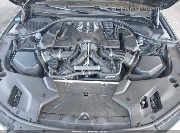 WBSJF0C55KB448339 2019 BMW M5 Gray Հետևի տեսք