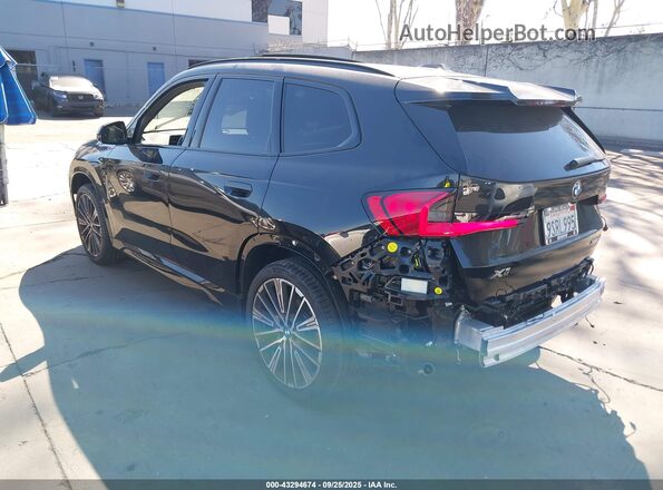 WBX73EF00S5213775 2025 BMW X1 Black უკანა მარცხენა