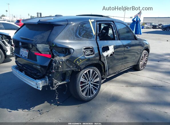 WBX73EF00S5213775 2025 BMW X1 Black უკანა მარჯვენა
