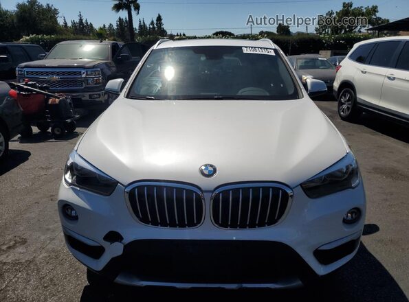 WBXHT3C30J3H32457 2018 BMW X1 White 