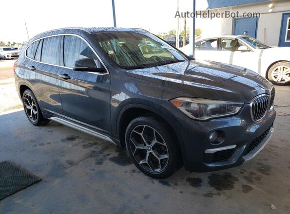WBXHT3C35J5L33965 2018 BMW X1 Gray 