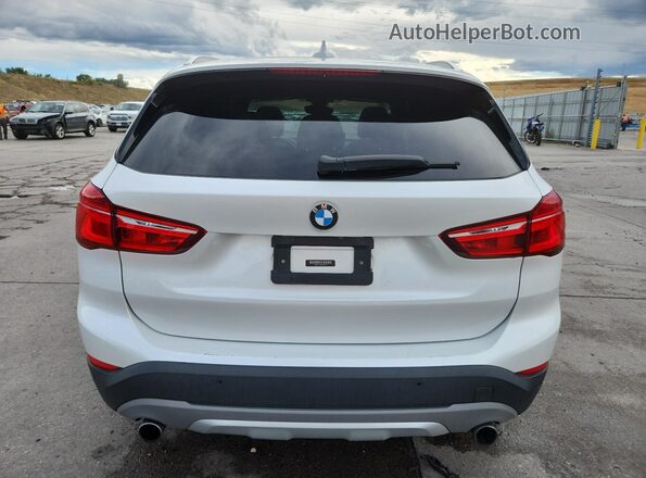WBXHT3C36G5E47257 2016 BMW X1 Белый Вид сзади