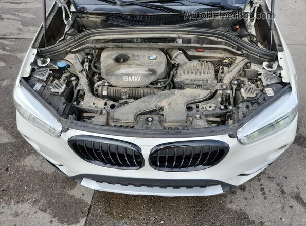 WBXHT3C36G5E47257 2016 BMW X1 Белый Вид подкапотного пространства