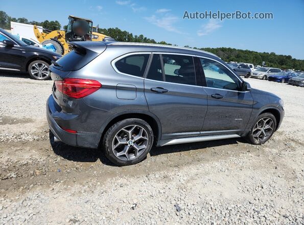 WBXHT3C36J5K28125 2018 BMW X1 Gray 