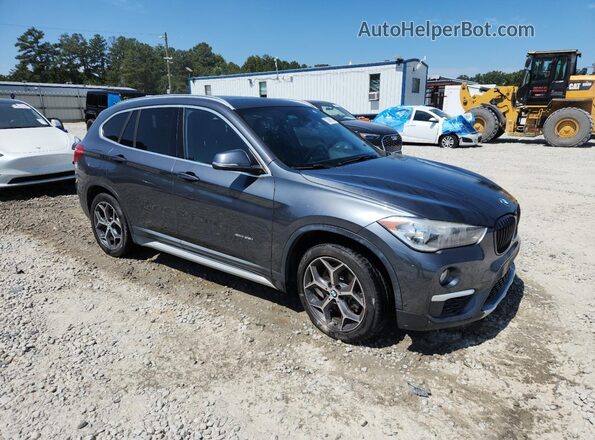 WBXHT3C36J5K28125 2018 BMW X1 Gray 