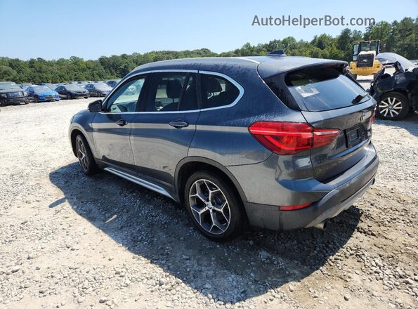 WBXHT3C36J5K28125 2018 BMW X1 Gray 
