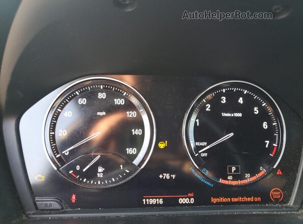 WBXHT3C36J5L28421 2018 BMW X1 Белый 