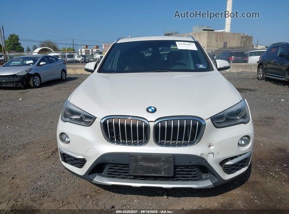 WBXHT3C37GP887814 2016 BMW X1 White Vista del cuadro de instrumentos