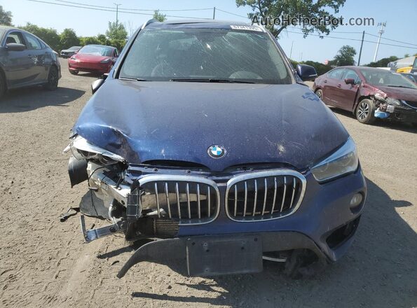 WBXHT3C3XJ5F93037 2018 BMW X1 Синий 