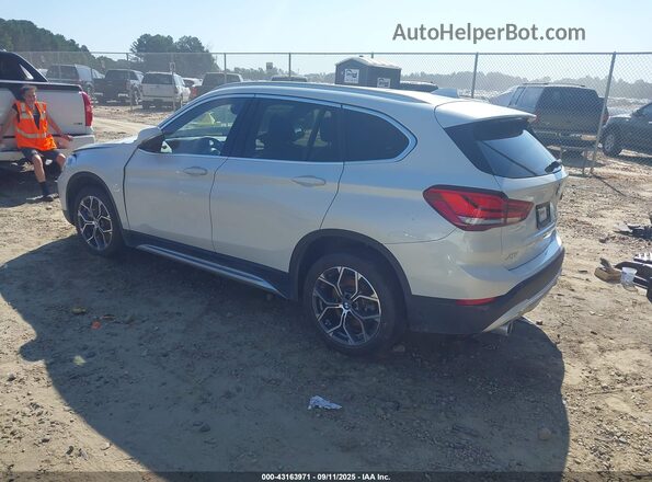 WBXJG7C03N5U62893 2022 BMW X1 White უკანა მარცხენა