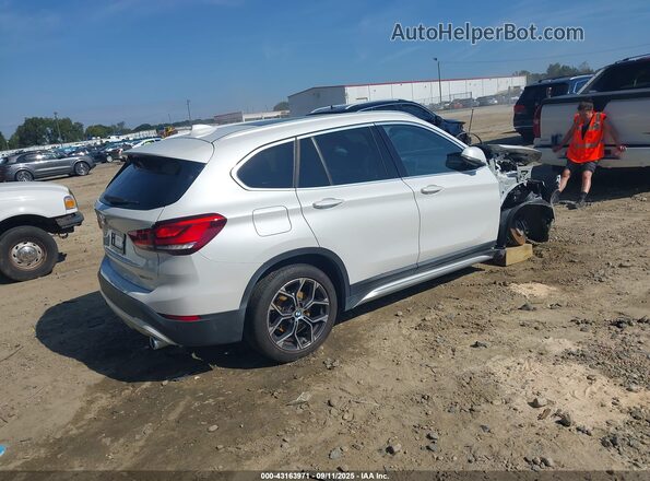 WBXJG7C03N5U62893 2022 BMW X1 White უკანა მარჯვენა