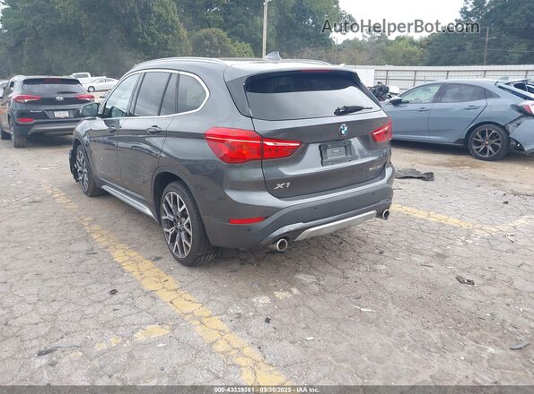 WBXJG7C08M5S17005 2021 BMW X1 Gray Rear left