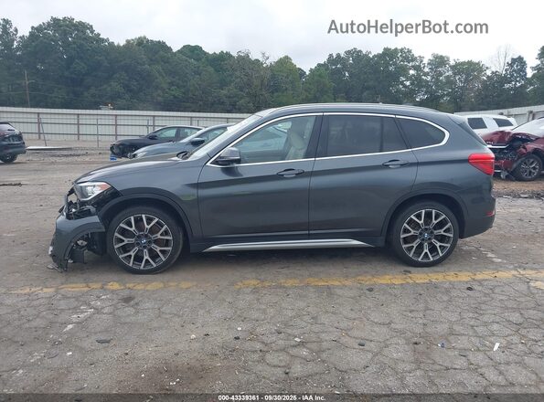 WBXJG7C08M5S17005 2021 BMW X1 Gray 