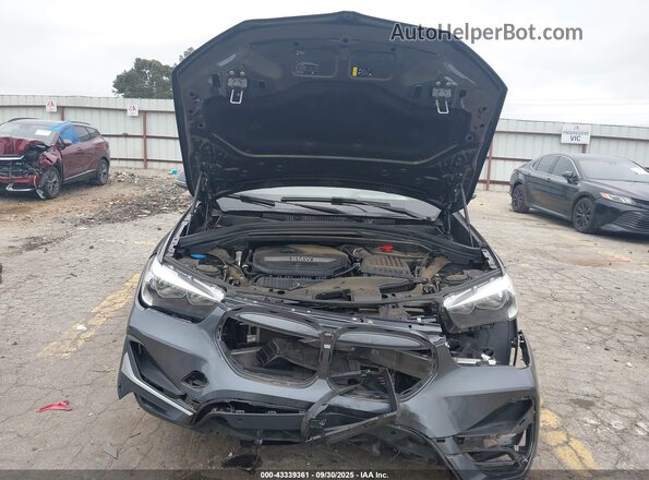 WBXJG7C08M5S17005 2021 BMW X1 Gray Rear view