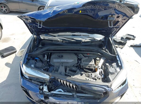 WBXJG7C0XM5U15715 2021 BMW X1 Blue Vista trasera