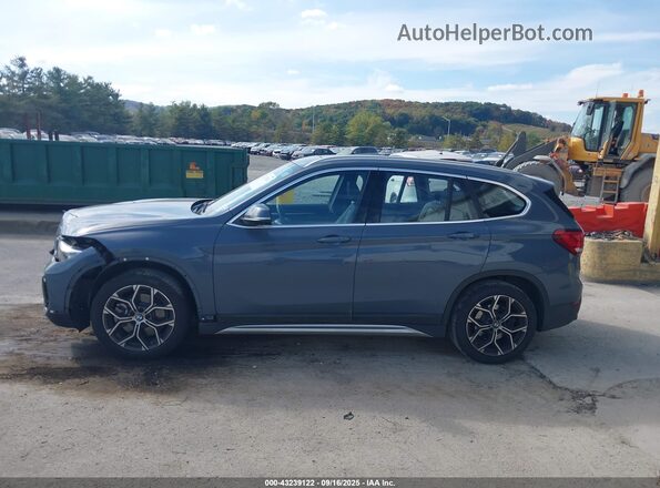 WBXJG9C09M5S01939 2021 BMW X1 Gray 
