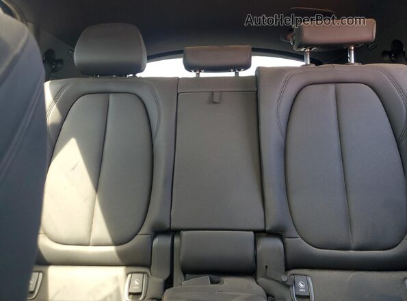 WBXYH9C00M5S44772 2021 BMW X2 Black Вид задніх сидінь