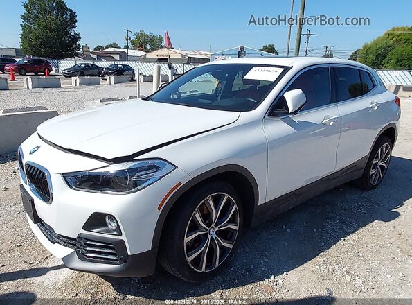 WBXYJ1C02L5R13323 2020 BMW X2 Белый Передняя левая четверть