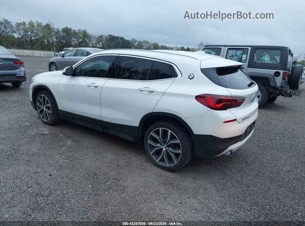 WBXYJ1C08M5S20239 2021 BMW X2 White Հետևի ձախ
