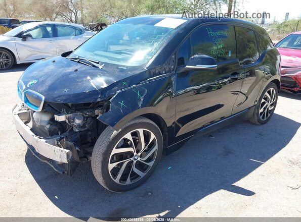 WBY1Z2C50GV556298 2016 BMW I3 Black Առջևի ձախ երեք քառորդ տեսարան