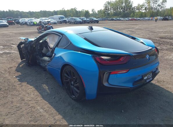 WBY2Z2C56GV675333 2016 BMW I8 Blue უკანა მარცხენა