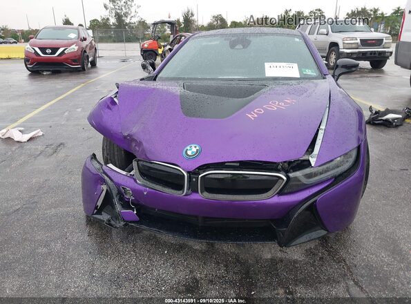 WBY2Z2C58GV675088 2016 BMW I8 Purple წინა ხედი