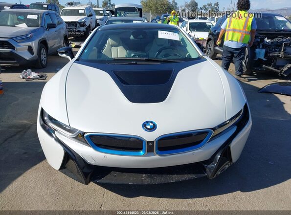 WBY2Z2C58GV675964 2016 BMW I8 White Vista del cuadro de instrumentos