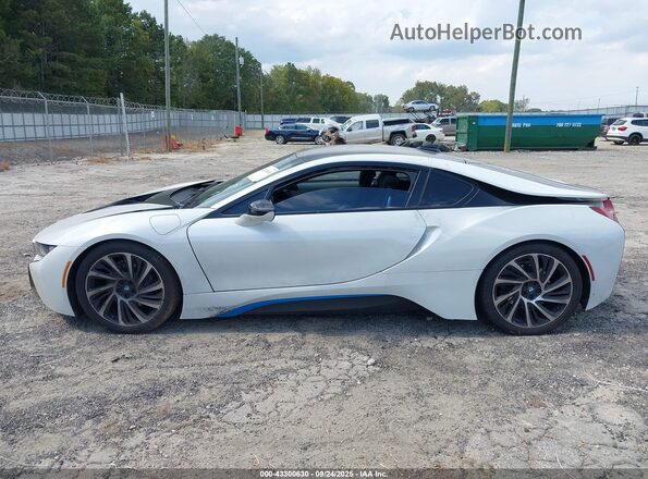 WBY2Z2C59GV675357 2016 BMW I8 White Widok wnętrza 360 stopni