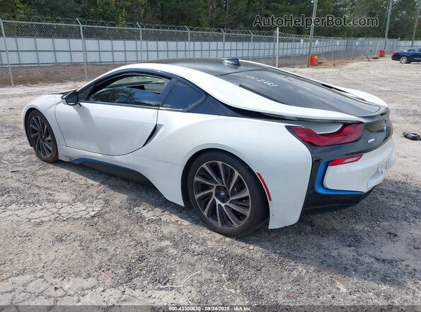 WBY2Z2C59GV675357 2016 BMW I8 White Tył lewy