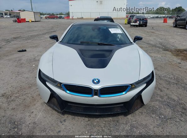 WBY2Z2C59GV675357 2016 BMW I8 White Widok zestawu wskaźników