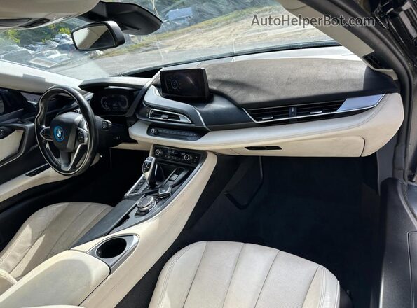 WBY2Z2C5XGV674864 2016 BMW I8 Black Vista trasera