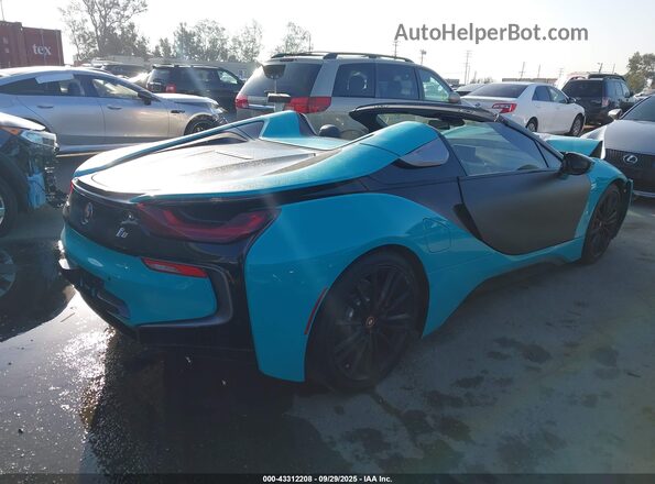WBY2Z6C51KVG97923 2019 BMW I8 Blue Rear right